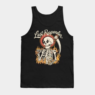 Last Responder Dark Humor Tank Top